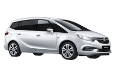 Car Hire Newton-le-Willows - Vauxhall Zafira 7-Seater - Minibus hire Newton-le-willows